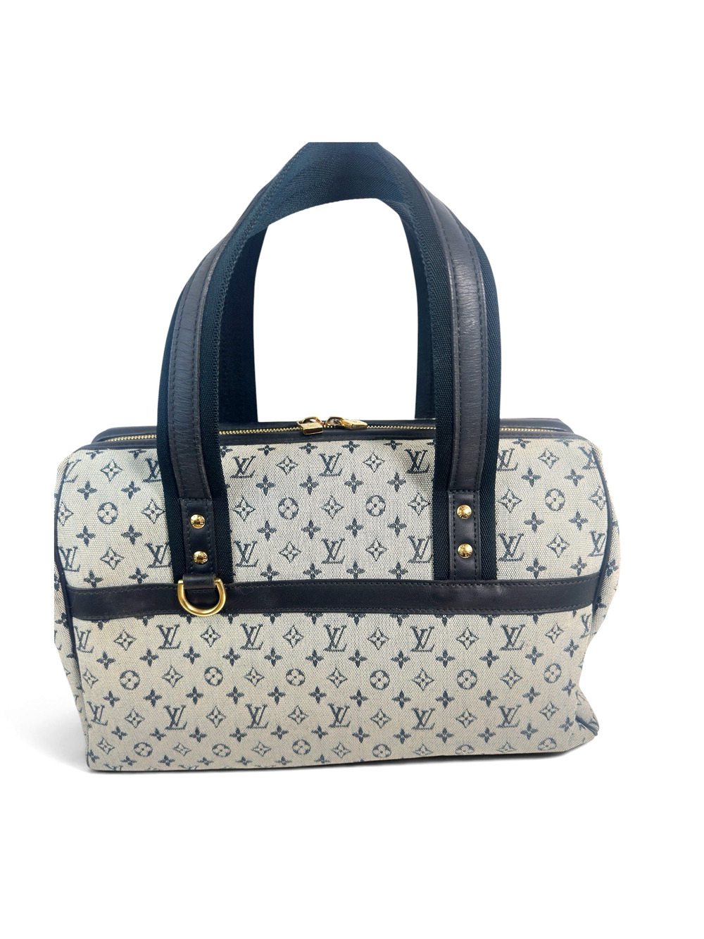 Louis Vuitton Mini Lin GM Monogram Canvas Top Handle Bag w/ Dust Bag & COA